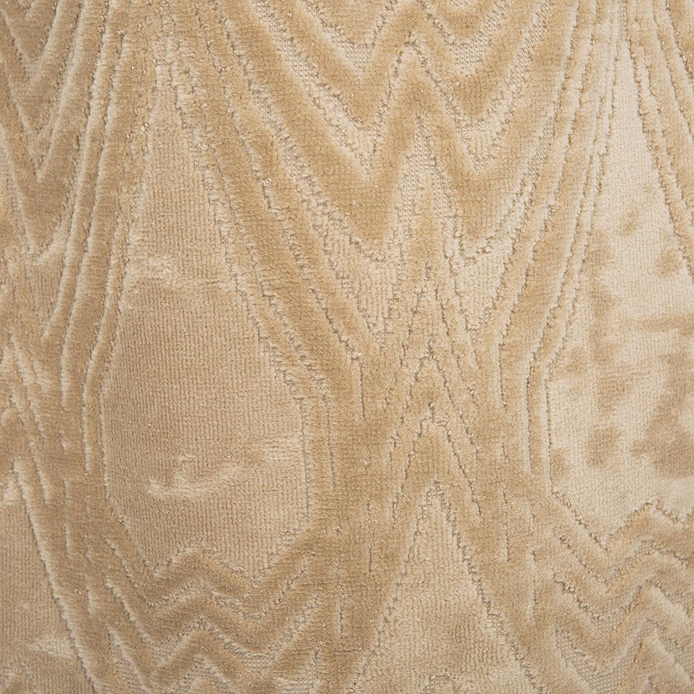 Халат велюровый с капюшоном Roberto Cavalli Deco sand детали