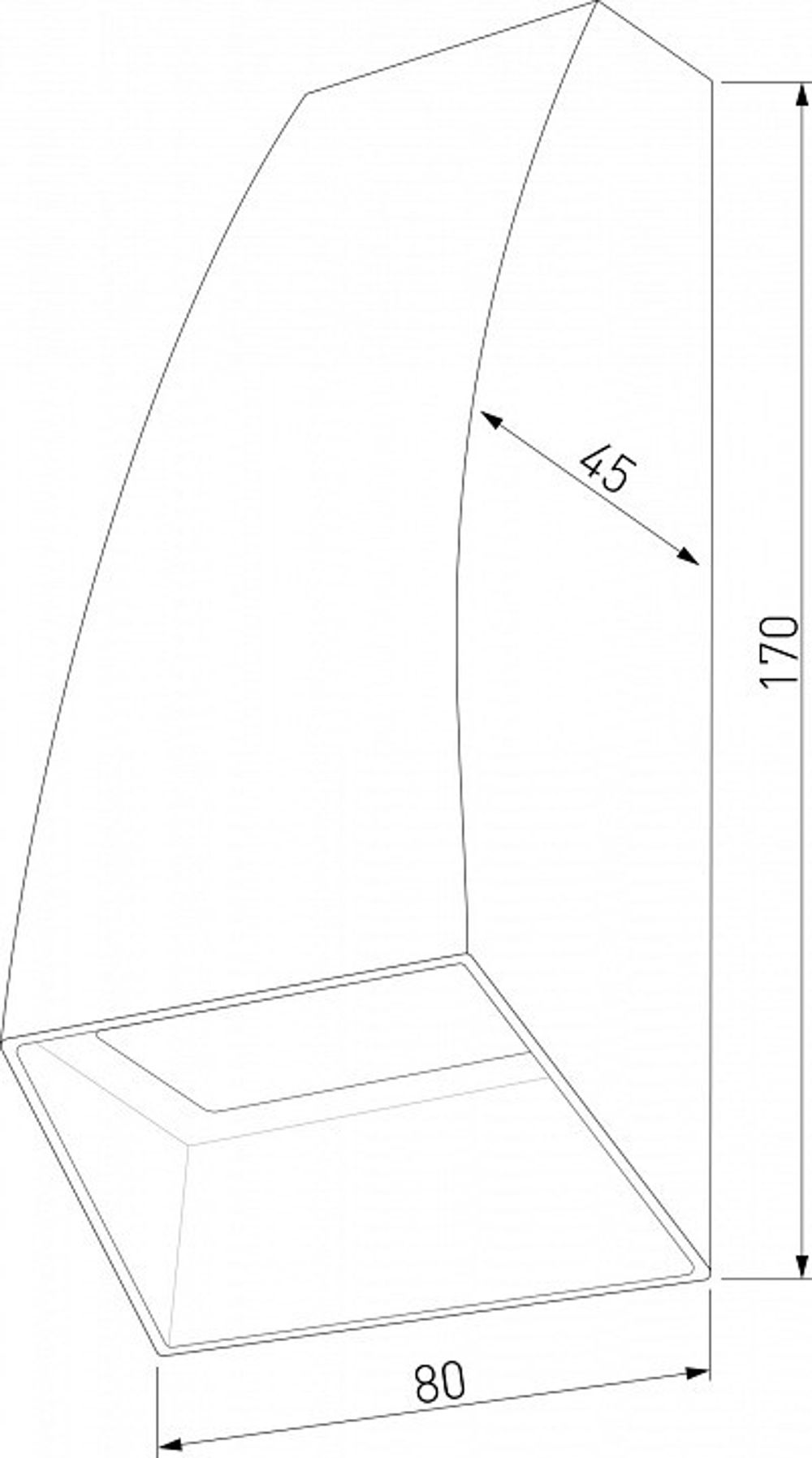 Накладной светильник Elektrostandard Forw a057011