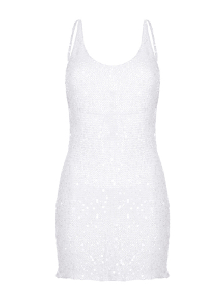 Вязаное платье Foam белый