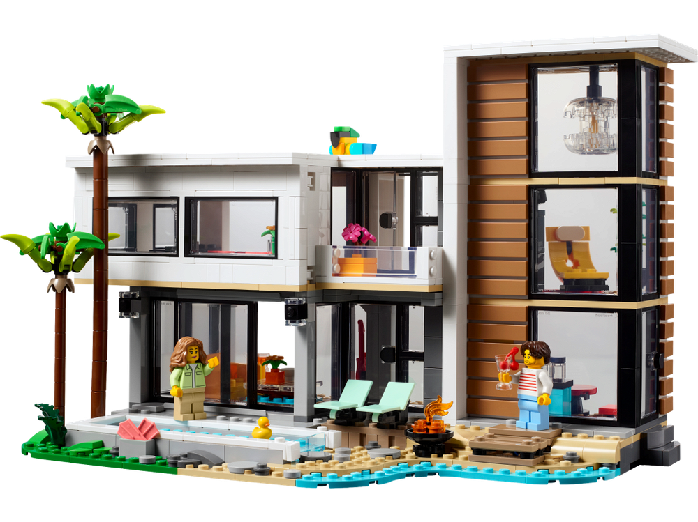 LEGO Creator 31153 — современный дом 3-в-1, модульный конструктор