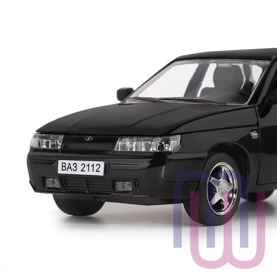 МОДЕЛЬ МАШИНЫ 1/22 ВАЗ 2112 ЧЕРНЫЙ