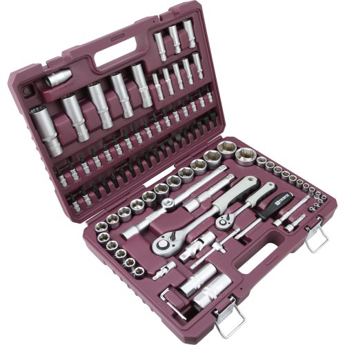 Набор инструмента универсальный THORVIK 1/4", 1/2"DR 94 предмета   TS094