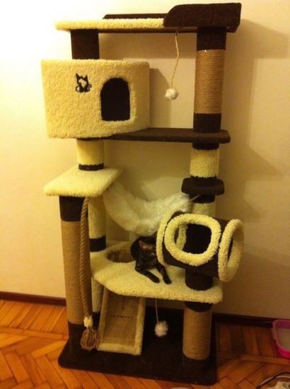 Домик когтеточка для кошки И-18