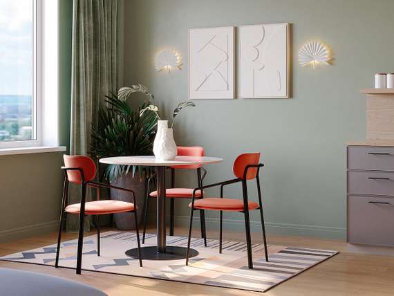 Панно декоративное с эффектом 3d minimalism triangle, 70х100 см