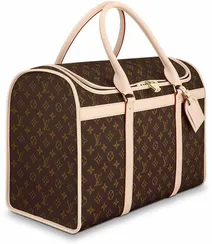 Сумка-переноска Louis Vuitton Dog Carrier 40 коричневый