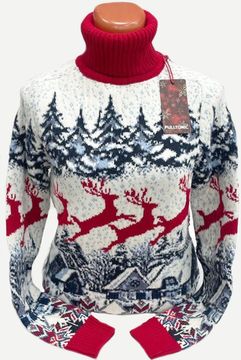 Pulltonic женский из шерсти и кашемира "Сказка" Размеры (42-50). LADY