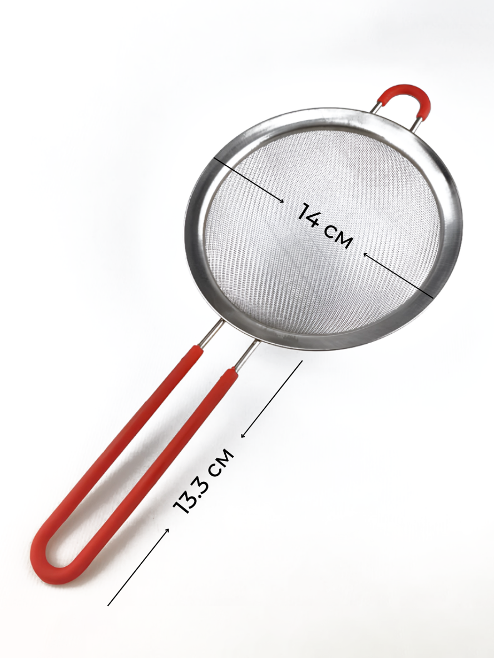 Сито с силиконовой ручкой D=14 см, CGPro