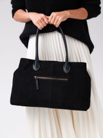 Замшевая сумка Daniela DBR 31375 черный