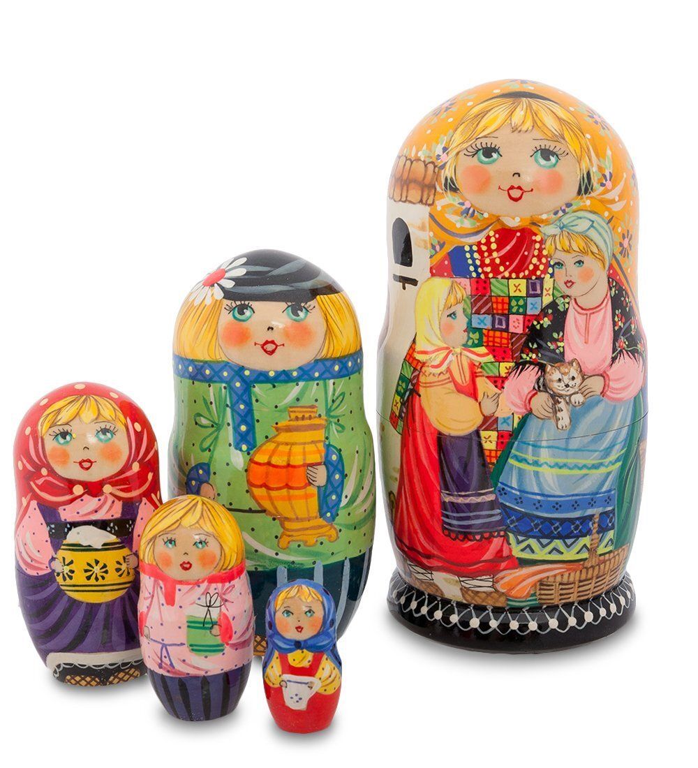 Народные промыслы МР-15/ 4-C Матрешка 5м «Семейка»