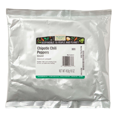 Frontier Co-op, Молотый чили-перец чипотле, 16 унций (453 г)