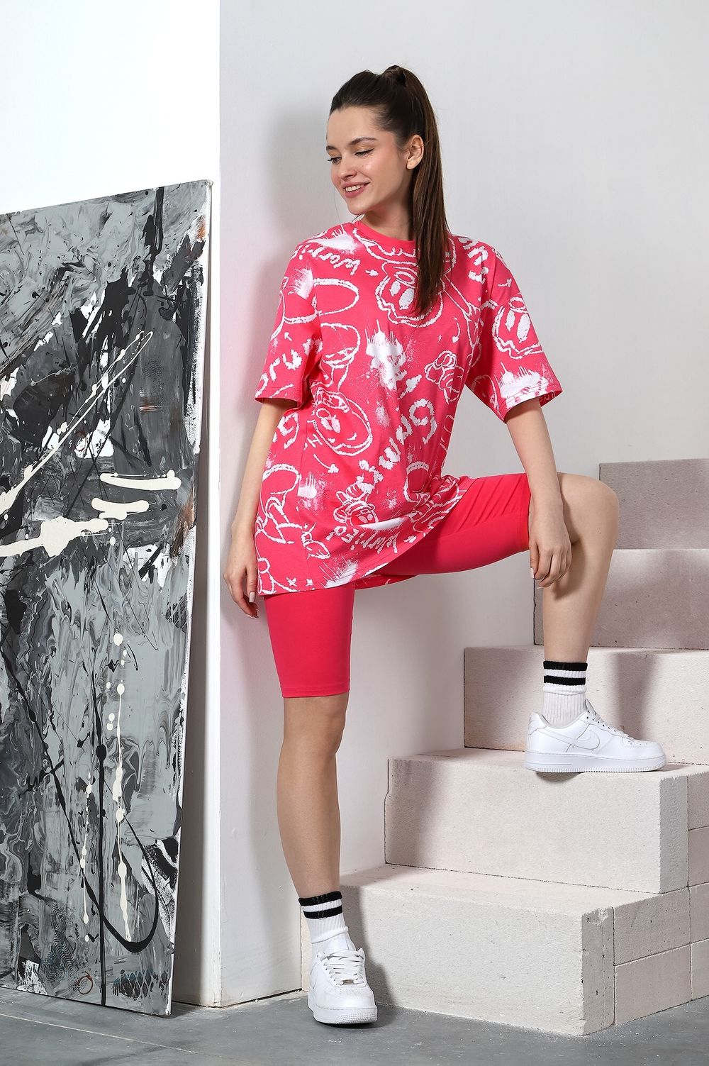 Костюм женский Позитив-4 Виотекс РОЗОВЫЙ