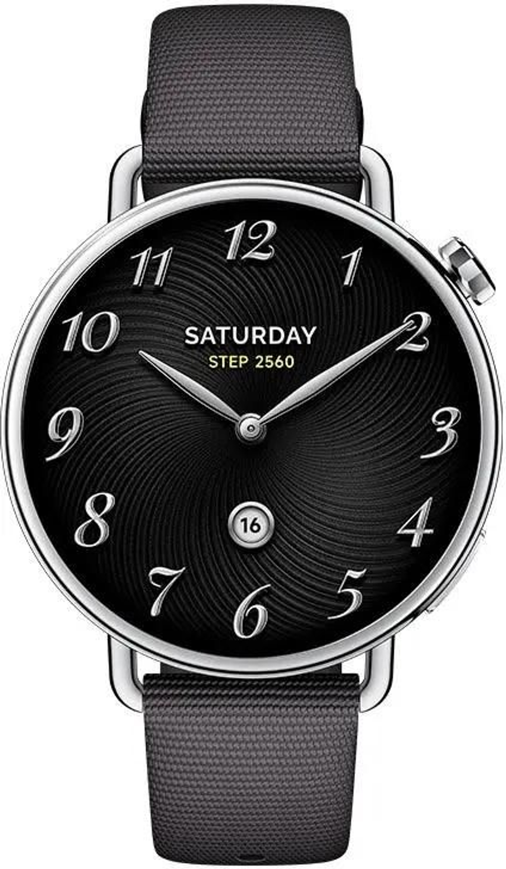 Смарт-часы Xiaomi Watch S4,  41мм,  1.32",  черный/серебристый