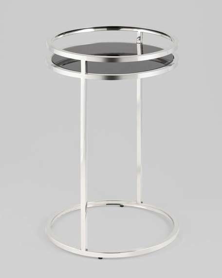 Журнальный столик Gest Ø41х60 см, серебро