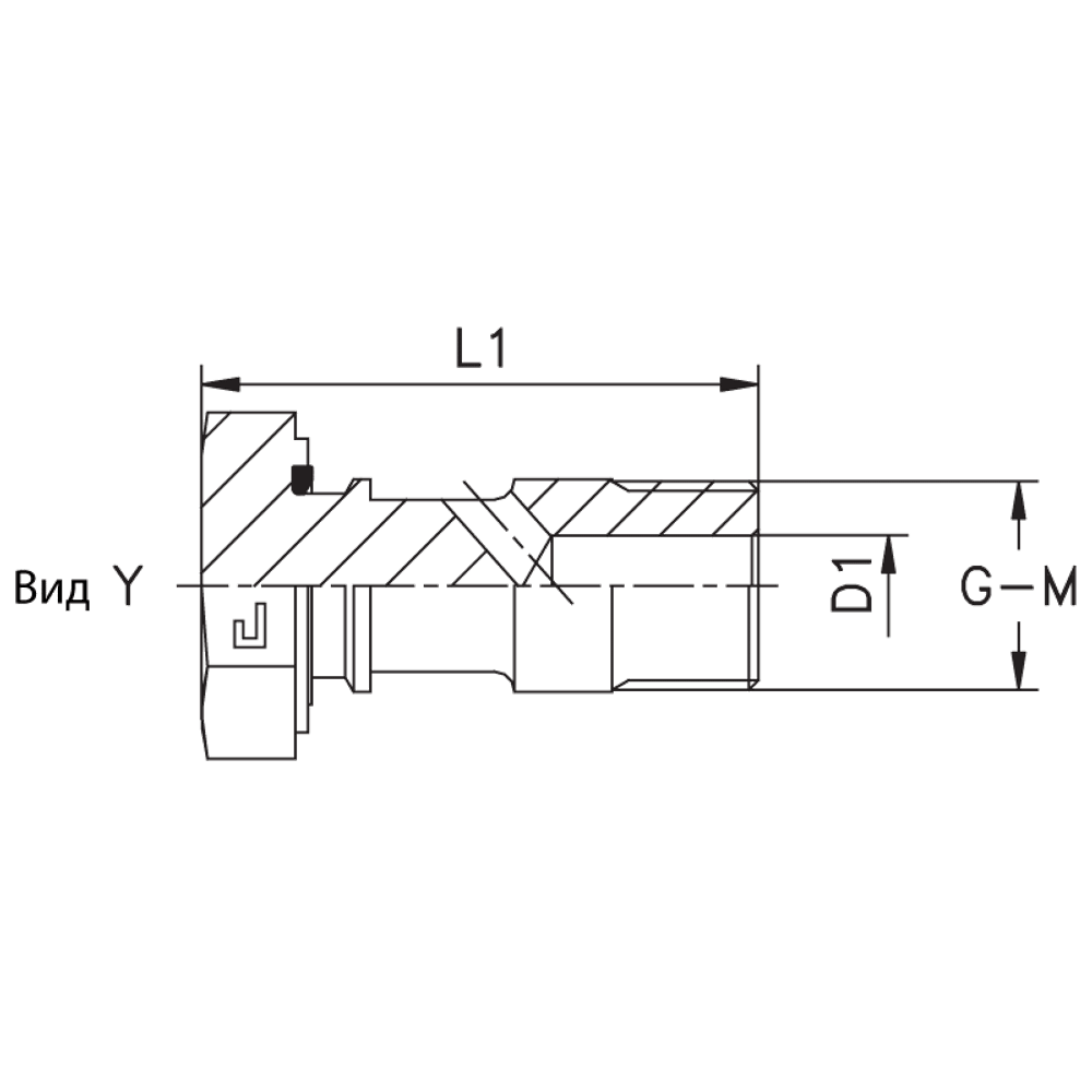 Болт BANJO BSP 1/8