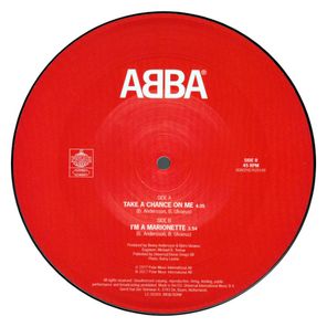 ABBA / Take A Chance On Me, I'm A Marionette (Picture Disc)(7" Vinyl Single)