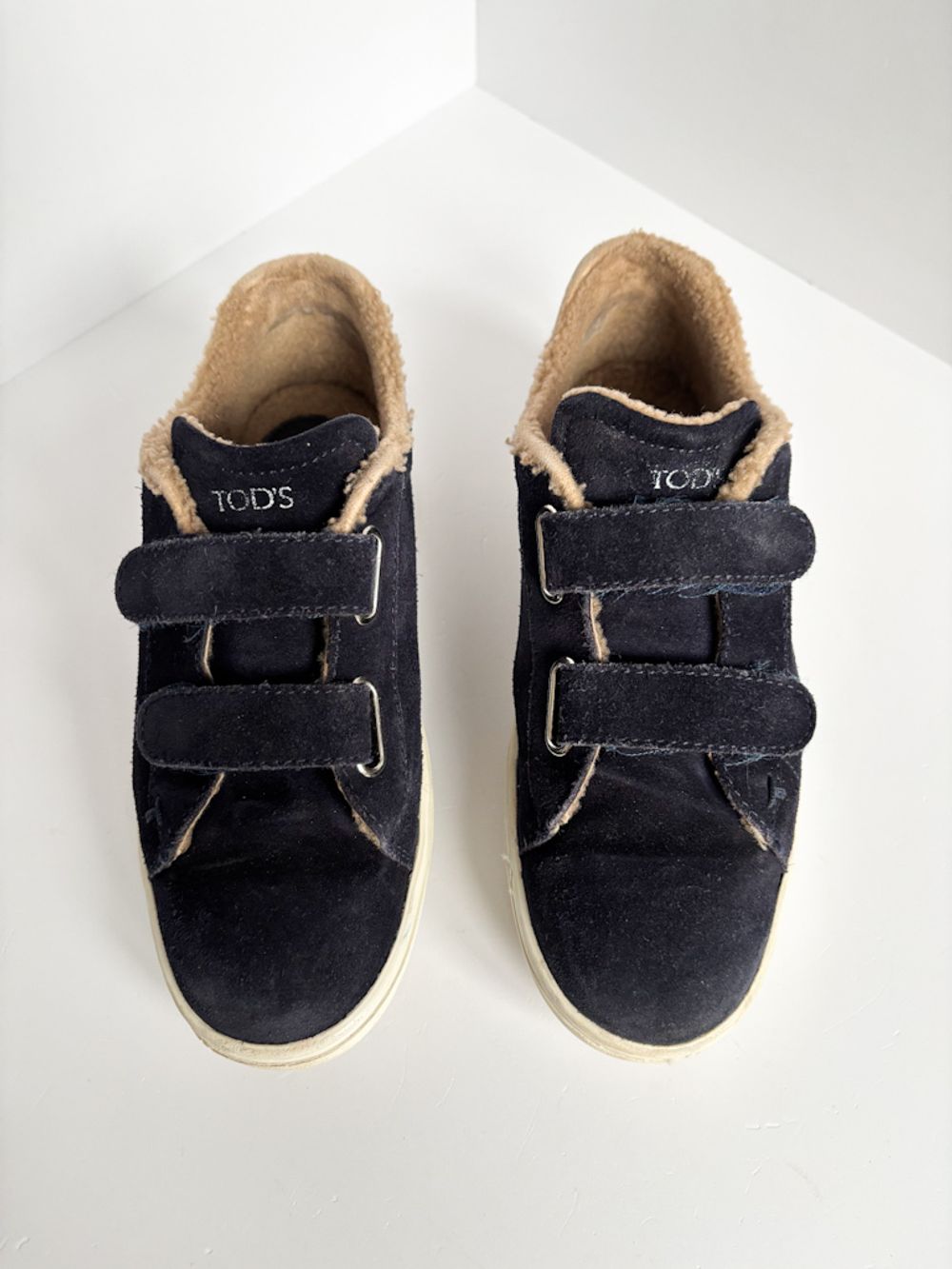 Утепленные замшевые кеды Tod's, 31