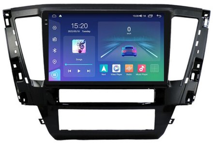 Магнитола для Mitsubishi Pajero Sport 3 2020-2024, Montero Sport - Parafar PF238U2K Android 11, QLED+2K, ТОП процессор, 8Гб+128Гб, CarPlay, SIM-слот