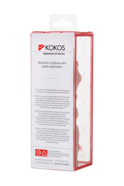 Насадка KOKOS с дополнительной стимуляцией, реалистичная,TPE, телесный, 14.7 см
