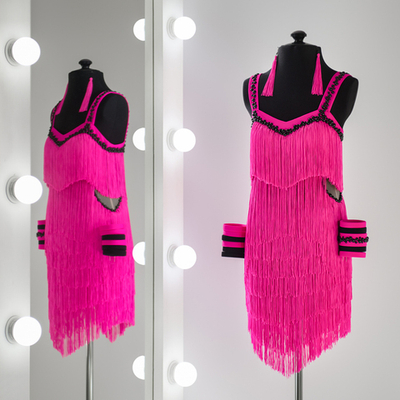 LA 011-01 Спортивное бальное платье для Латины (latina dress)