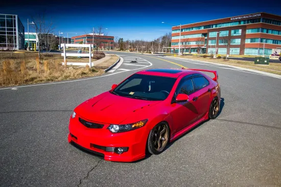 Капот пластиковый Agressive Air для Honda Accord 8