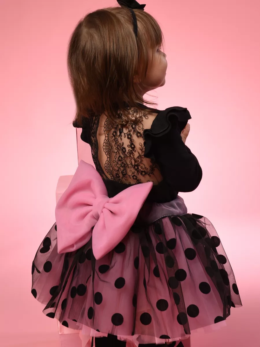 Юбка-пачка в горох