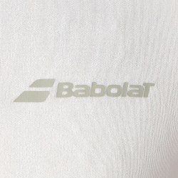 Мужское теннисное поло Babolat Play Crew Neck T-Shirt Men - White