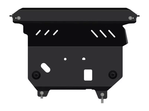 Защита картера и КПП Sheriff для Ford EcoSport I 2014-2018 арт.08.2507 V2