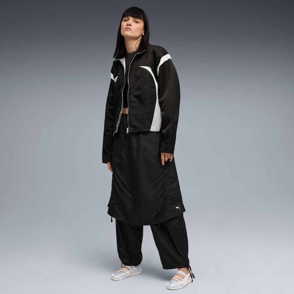 PUMA Женские кроссовки-балетки Speedcat Satin, серебряный