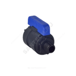 Кран шаровой компрессионный ПЭ Ду 20 1/2"x3/4" НР/ВР Ру16 VALFEX 1210020012034