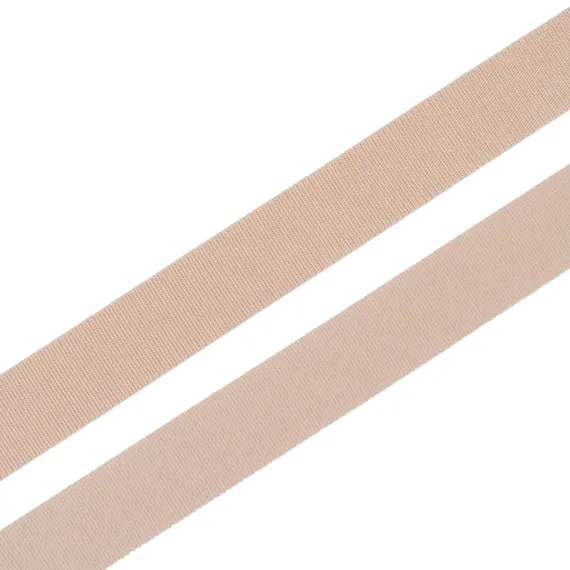 Резинка бретелечная бежевая 20 мм (цв. 126), 640/20