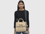 СУМКА MARC JACOBS THE JACQUARD MEDIUM TOTE BAG WARM SAND