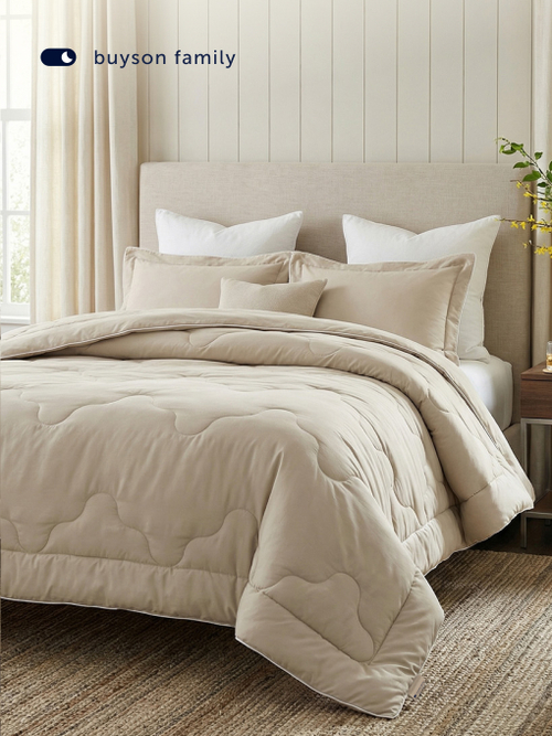 Теплое зимнее одеяло BuyGold (с овечьей шерстью)