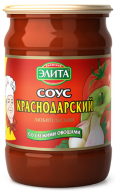 соус Элита Краснодарский 670гр (1х8)