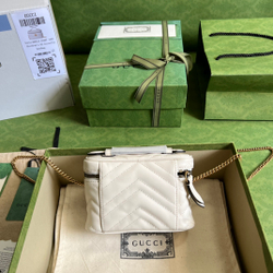Gucci Marmont Mini Top Handle Bag 16 cm