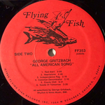 George Gritzbach ‎– All American Songs (США 1984г.) Т