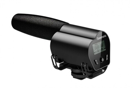 Микрофон накамерный Saramonic Vmic Recorder с рекордером, разъем 3,5 мм TRS