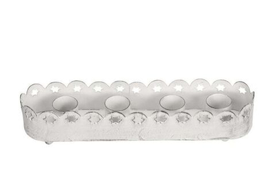 Подсвечник "Франсуа" 21х4,5х4см