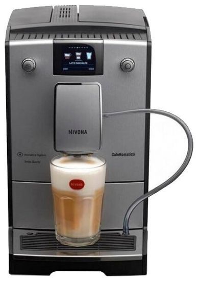 Кофемашина Nivona CafeRomatica 769, черный/серебристый