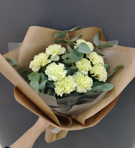 Гвоздики с зеленью