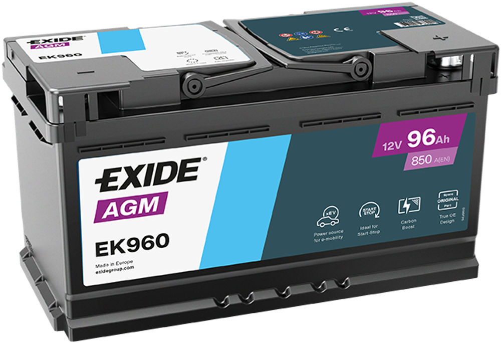 EXIDE - EK960-EXI - Starter Battery