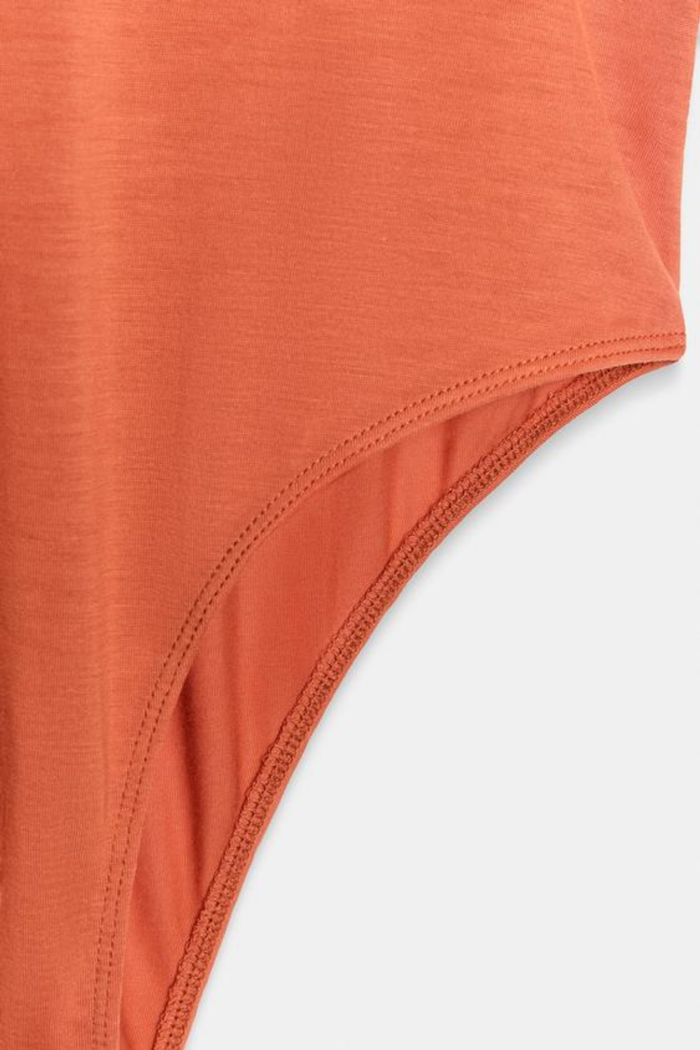 ZARA БОДИ С РУКАВАМИ ДО ЛОКТЯ, ЦВЕТ ЖЖЕНОГО АПЕЛЬСИНА