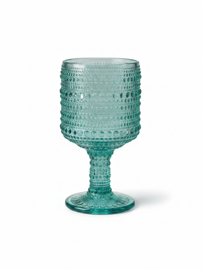 Набор бокалов 300 мл. 6 шт., стекло с фактурным орнаментом, коллекция Юпитер