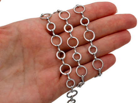 Цепь круглая 10мм, сталь