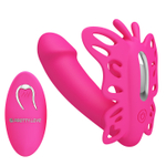 Вибратор с клиторальной и вагинальной стимуляциями Pretty Love BI-014849W-1