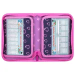 Пенал 1 отделение 210*140 Brauberg Paw prints, 2 откидные планки, ткань