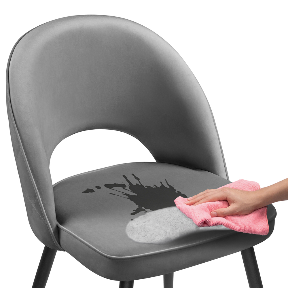 Стул на металлокаркасе Woodville Клэйн MR-11 , черный, ножки черные