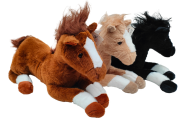 Мягкая игрушка Лошадка в ассорт. 45см