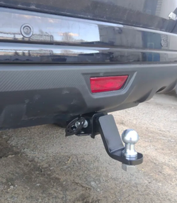 Фаркоп с унив. электрикой Смарт на Oting Paladin 2023-, с подрезкой бамера Бизон FA 0630-E