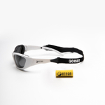 Спортивные очки OCEAN Biarritz kids Transparent White / Grey Polarized lenses