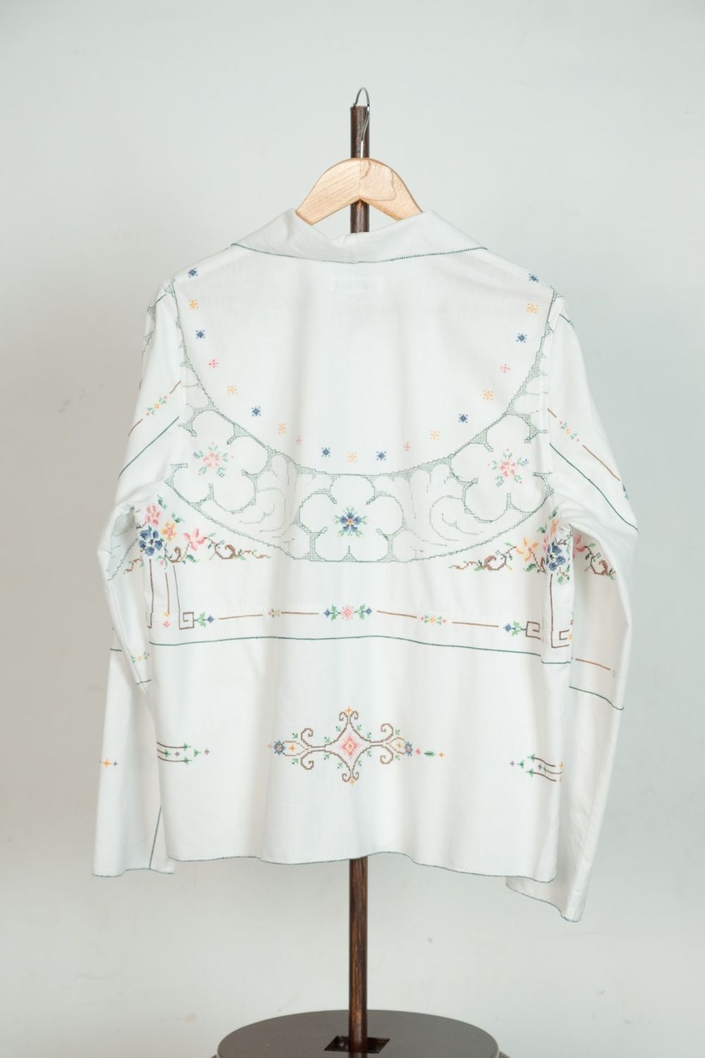 Рубашка Soeurs с Цветочными Мотивами / CrissCross Flowers Long Sleeve белая